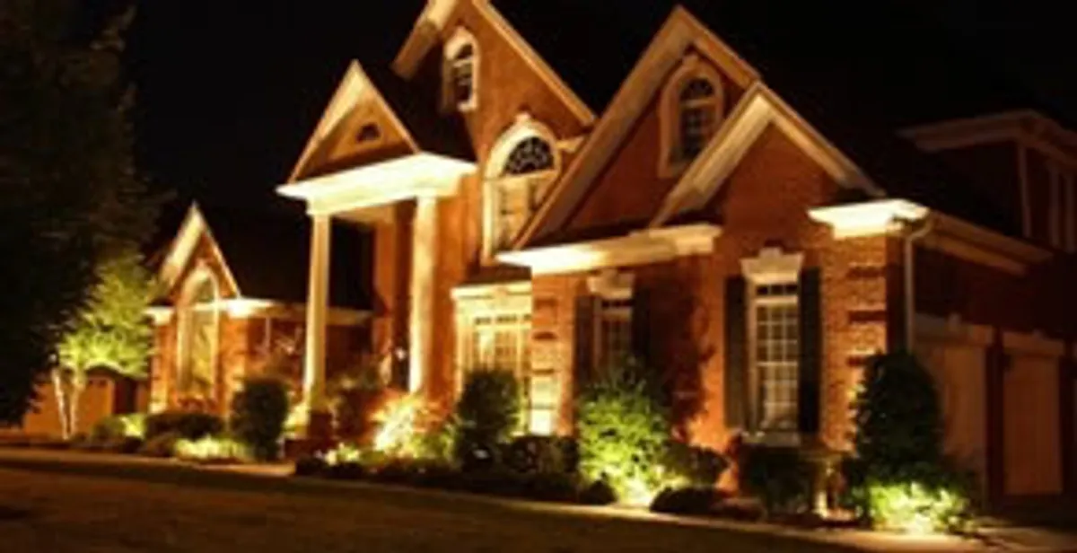 landscape lighting installation services enhancing residential exterior lighting in Birmingham, AL